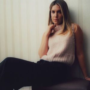 TINX zara pink sweater